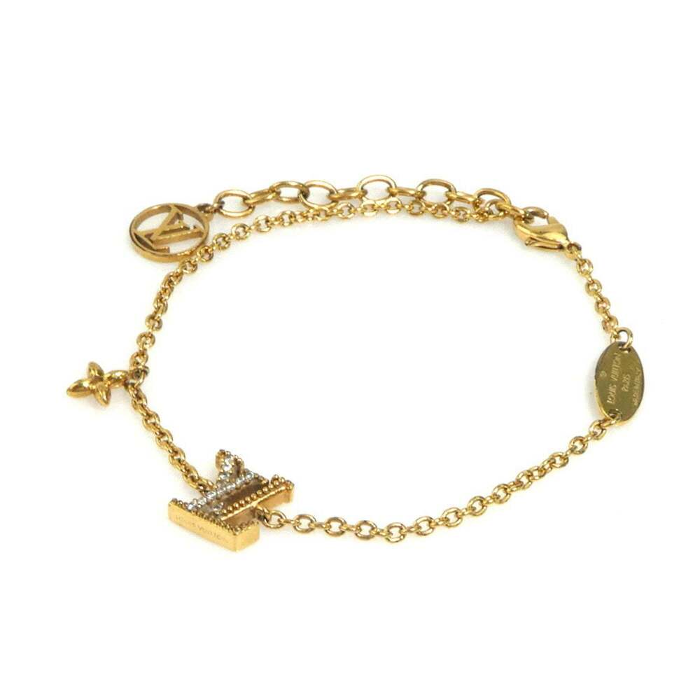 LOUIS VUITTON Gold Charm Bracelet - Picture 2 of 5